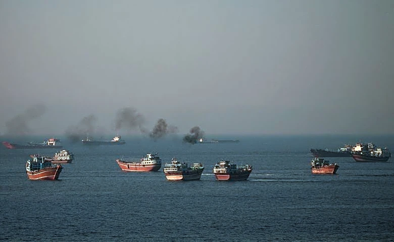 First tankers cross strait after Iran deal; Israeli strikes stir doubt in Lebanon