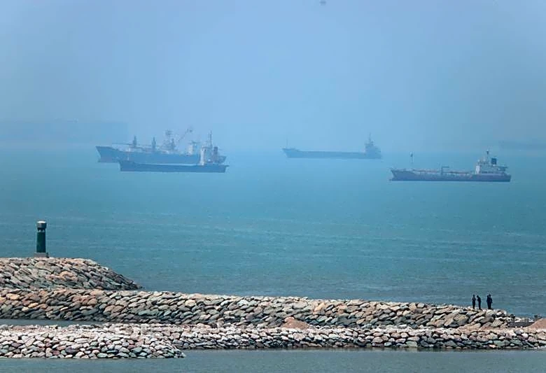 Three Saudi-flagged supertankers sail through Hormuz after Iran deal signed, data shows