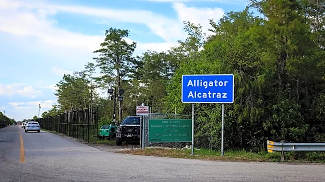 US ICE says detainees at 'Alligator Alcatraz' detention center are relocated