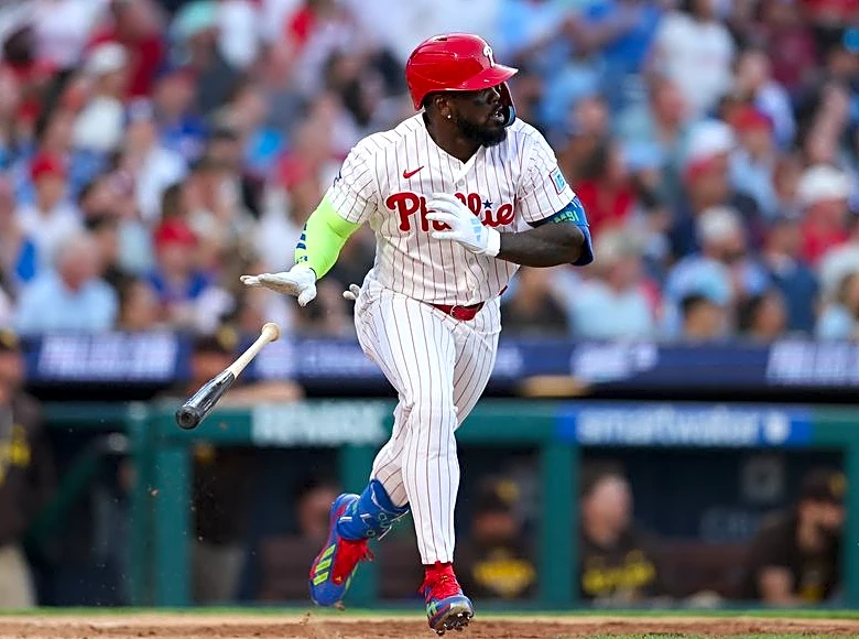 Phillies OF Adolis Garcia (lat) will miss rest of season