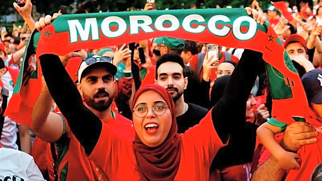 Soccer-Strugglers no more: Morocco fans brimming with pride at being part of World Cup elite