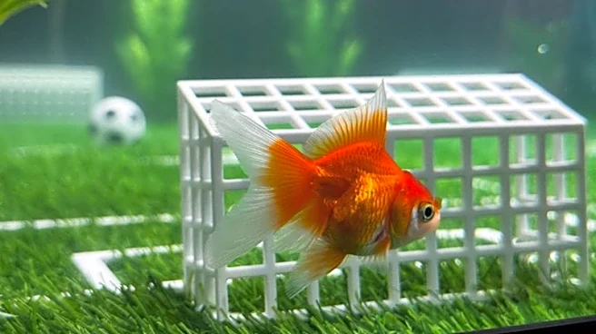 Soccer-Goldfish Swimbappe's World Cup predictions make a splash in Toronto