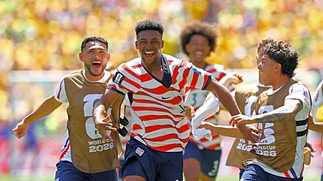 Soccer-US advance to World Cup round of 32 with dominant 2-0 win over Australia