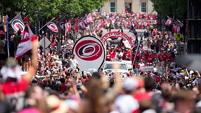 Canes' raucous Cup parade draws estimated 150,000 fans