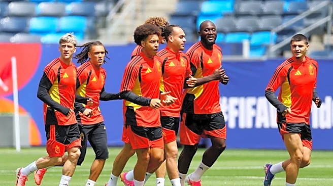 Soccer-Belgium brace for motivated Iran as Garcia manages Lukaku's minutes