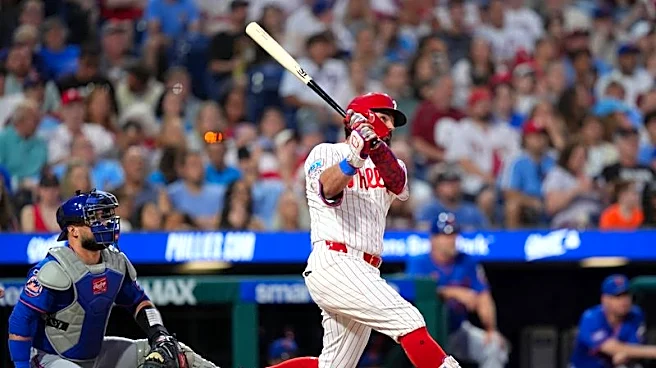 MLB roundup: Kyle Schwarber, Bryce Harper help Phillies thrash Mets