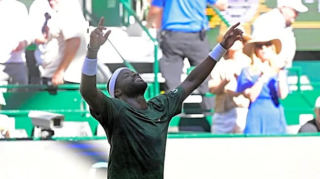 Tennis-Tiafoe cruises past Fritz to win Halle Open