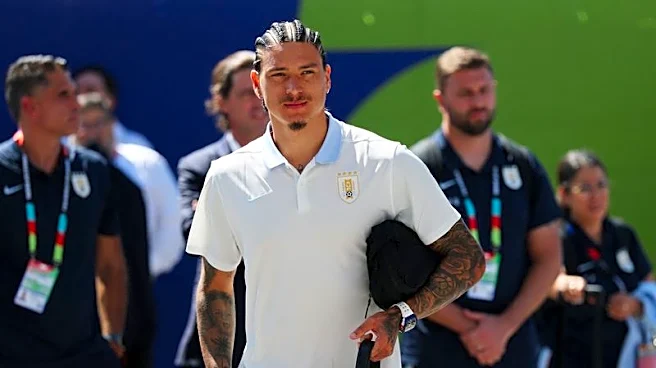 Soccer-Uruguay drop Nunez for Cape Verde clash as Bielsa packs midfield