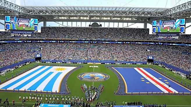 Soccer-World Cup passion trumps Miami heat for Uruguay and Cape Verde fans