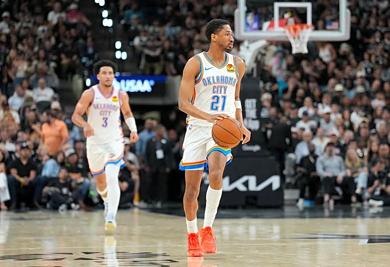 Reports: Thunder trading G Aaron Wiggins to Hawks