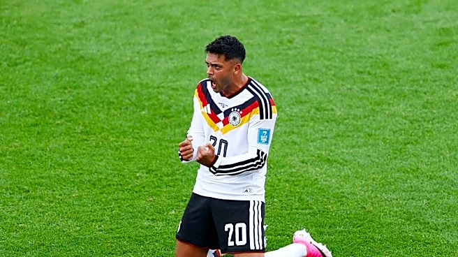 Soccer-Germany substitute Amiri grateful for 'huge' World Cup moment, eyes more playing time