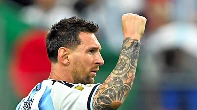 Soccer-Messi breaks men's World Cup scoring record with 17th goal