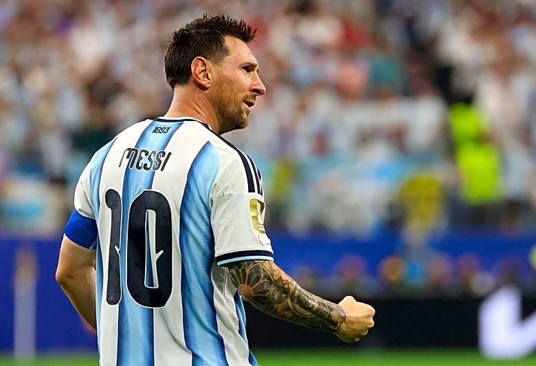 Soccer-'Tired' Messi savours record night as Argentina march on
