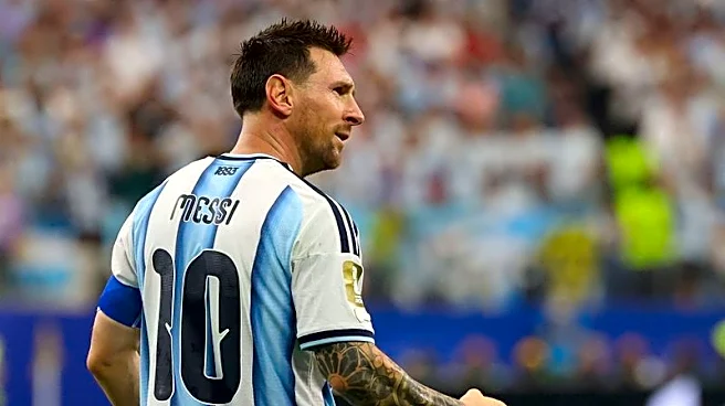 Soccer-'Tired' Messi savours record night as Argentina march on