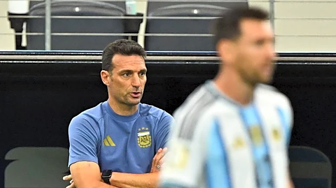 Soccer-Constant Messi chatter causes Argentina boss Scaloni fatigue