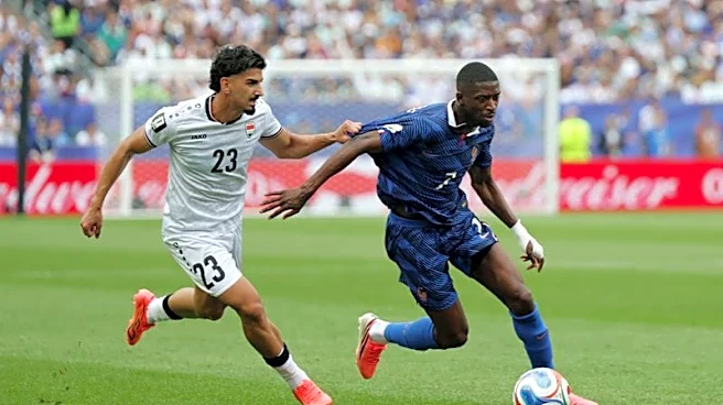 Soccer-Dembele delivers latest reminder of France's frightening firepower