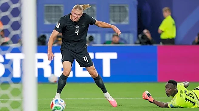 Soccer-Haaland's second World Cup double lifts Norway past Senegal