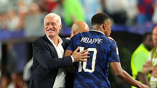 Soccer-France coach Deschamps backs Mbappe to break World Cup scoring record
