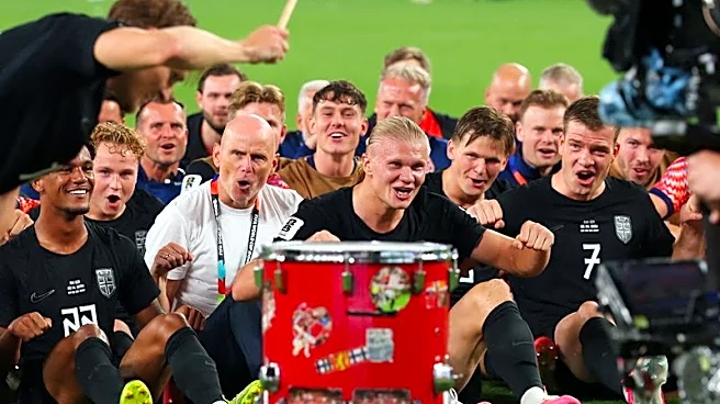 Soccer-Solbakken hails Haaland as Norway reach knockout round