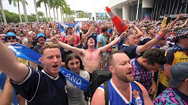Soccer-A whole new ball game for the Marlins as Tartan Army land in Miami
