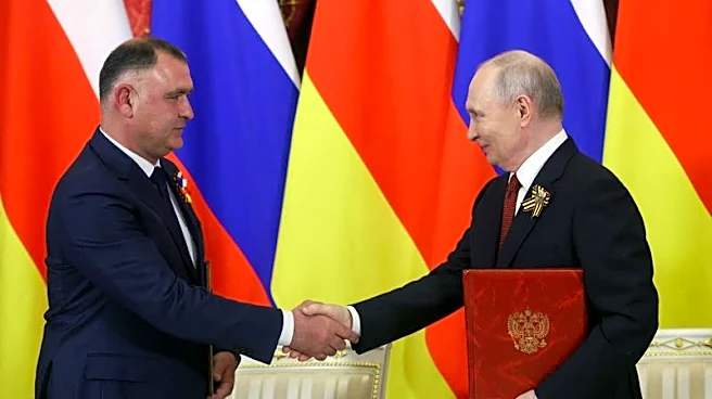 Leader of Russia-backed Georgian region resigns to become Putin adviser