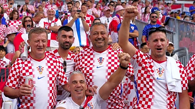 Soccer-Croatian fans bring festive fervour to Toronto ahead of Panama game