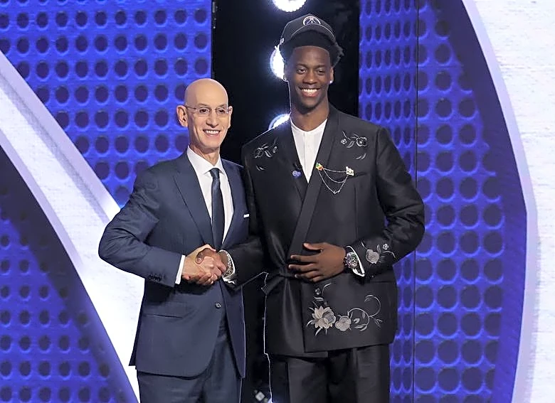 AJ to DC: Wizards pick BYU's Dybantsa No. 1 overall in NBA draft