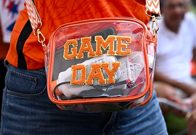 Soccer-Clear-bag rule at World Cup venues catches some fans unawares
