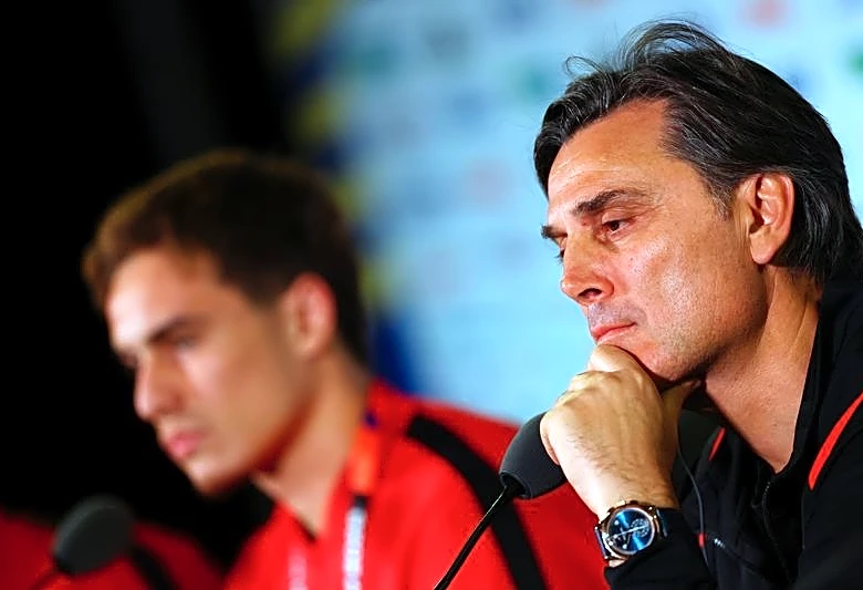 Soccer-Turkey's Montella urges respect for players after World Cup exit