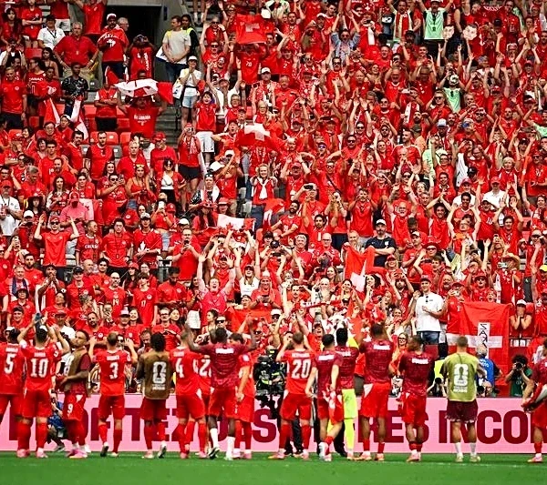 Soccer-Switzerland look to fine-tune after edging Canada to top Group B at World Cup