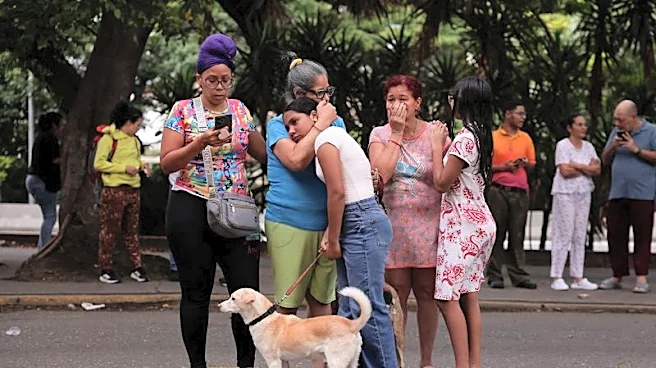 Strong earthquake rocks north-central Venezuela, capital Caracas