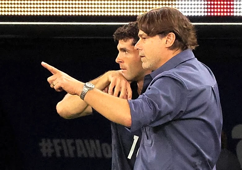 Soccer-US coach Pochettino brushes off Turkey defeat, says winning group was main goal