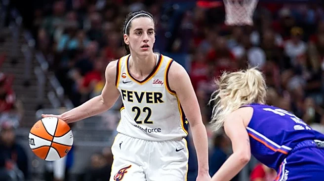 Fever star Caitlin Clark (back) out vs. Sparks