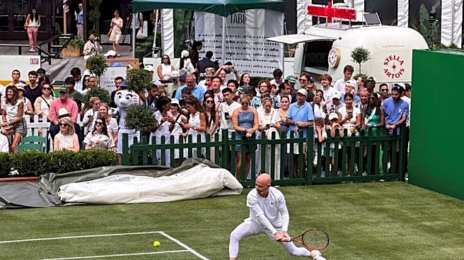Tennis-From Centre Court to Central Park, Agassi and Wozniacki serve up Wimbledon in NYC