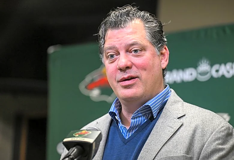 Wild's Bill Guerin is NHL's General Manager of the Year