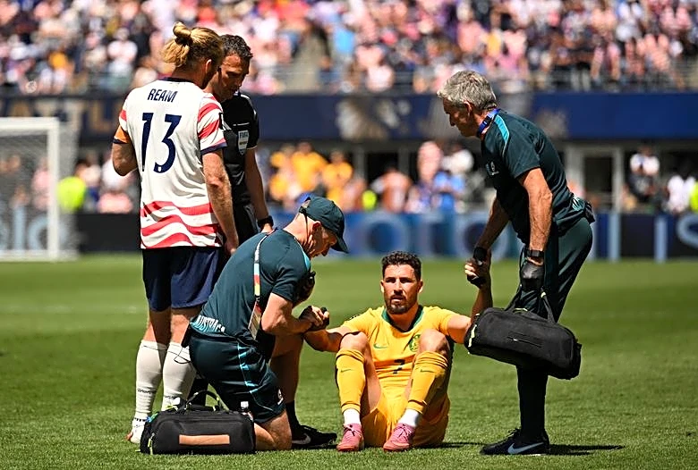 Soccer-Australia 'gutted' as Italiano, Leckie out of World Cup with injuries