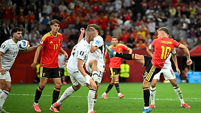 Soccer-Trossard double fires Belgium into World Cup knockouts with 5-1 rout of New Zealand