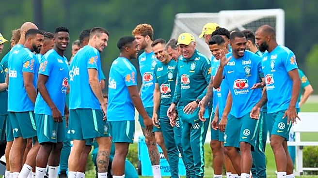Soccer-Brazil get Japan rematch as Ancelotti's World Cup crash course faces knockout test