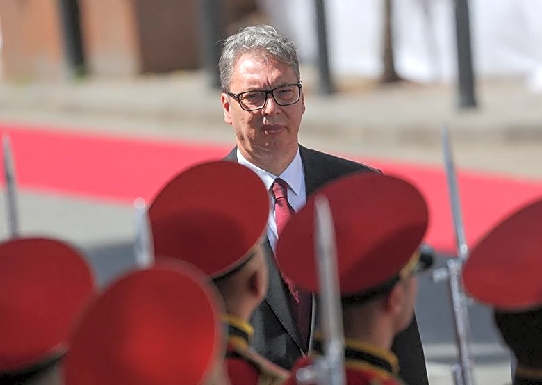 Serbian President Vucic says he will resign with weeks