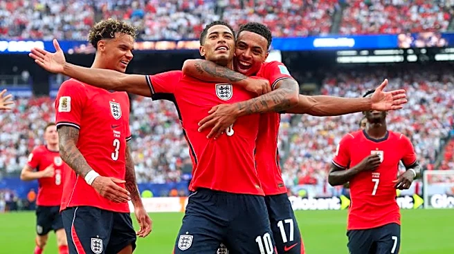 Soccer-Bellingham and Kane shine as England sink Panama to top group