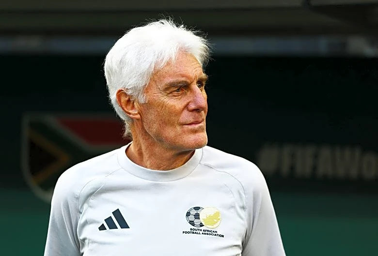 Soccer-South Africa eye more World Cup magic as wife says Broos can stay