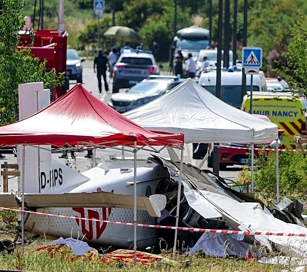 Eleven people killed in plane crash in northeastern France