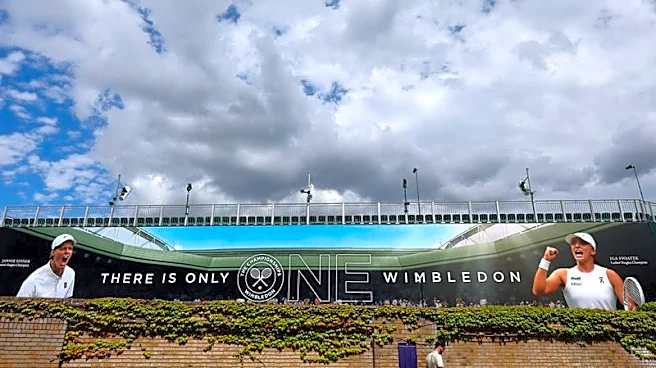 Top seeds working out issues entering play at Wimbledon