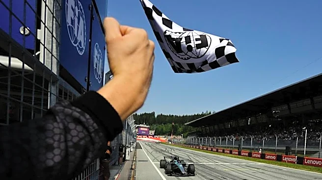 Motor racing-Thirsty Russell wins in Austria to trim Antonelli's lead