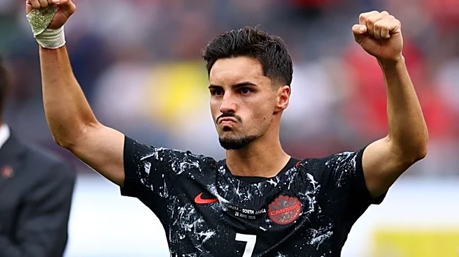 Soccer-Marsch says Eustaquio’s late parents were 'looking down' on Canada winner