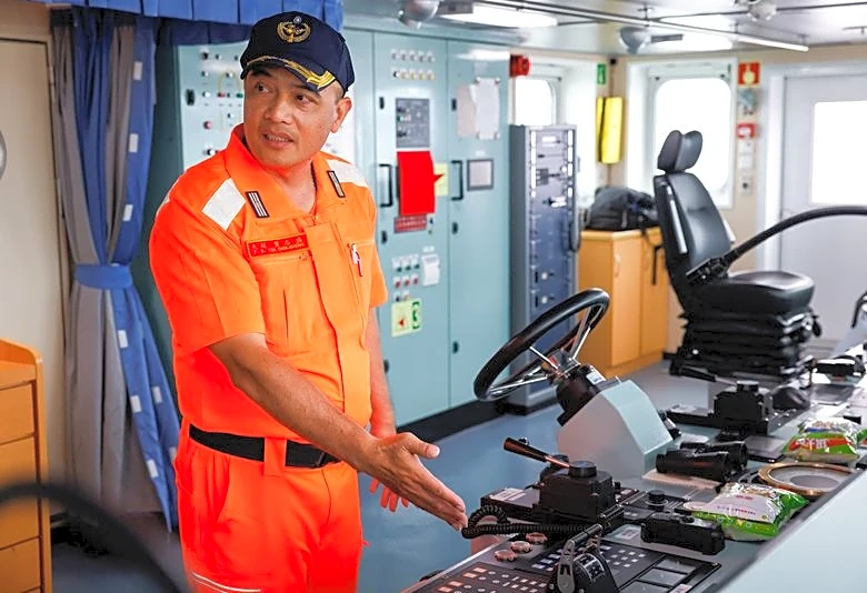 Facing China, one Taiwan Coast Guard officer draws strength from the gods