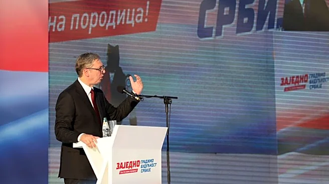 Serbia's Vucic eyes new political chapter as he steps down from presidency