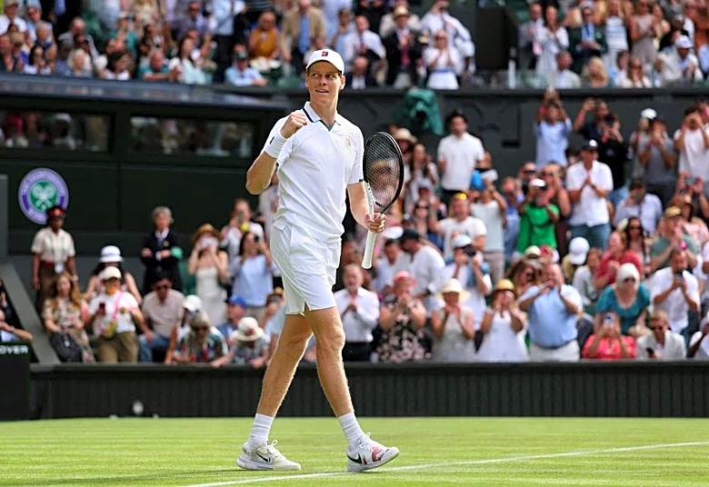 Tennis-Sinner says he was lucky to escape unscathed after Wimbledon fall