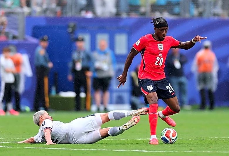 Soccer-Confident Madueke embraces penalty pressure as England prepare for DR Congo