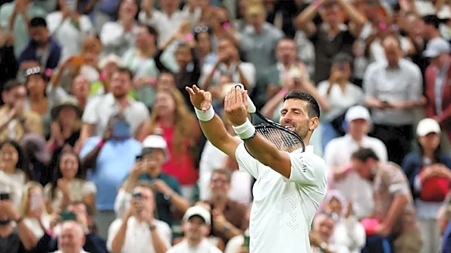 Tennis-Djokovic sees off inspired Wu to reach Wimbledon second round